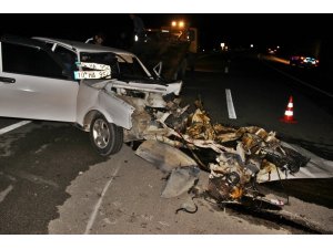Çanakkale’de trafik kazası: 1 yaralı
