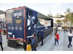 Guinness Rekorlar Kitabı’na giren dev lego gemisi ilk kez Türkiye’de