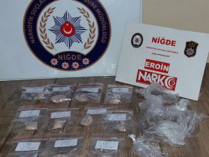 Niğde'de uyuşturucu operasyonu