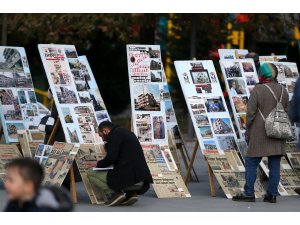 Depremin izleri fotoğraf karelerinde