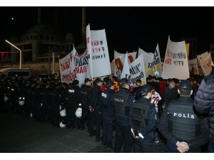 Galatasaraylı taraftarlardan TFF protestosu