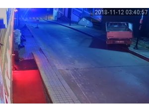 Rize’de ilginç kaza kameralara yansıdı