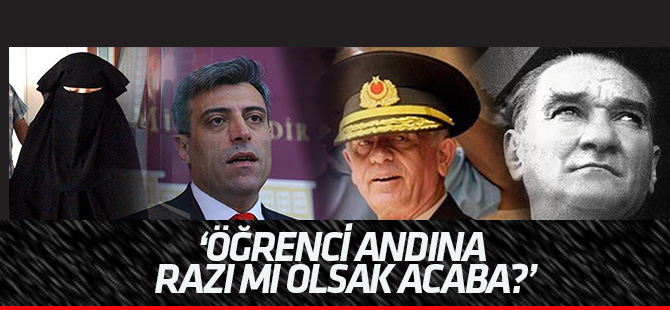 Öğrenci andına razı mı olsak, acaba?