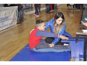 Sportif Yetenek Taraması ve Spora Yönlendirme Projesi Kayseri’de sürüyor