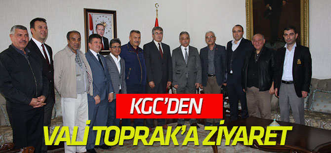 KGC’den Vali Toprak’a ziyaret