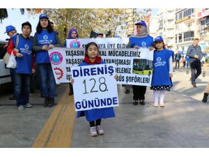 Aydın'da otobüs şoförlerinin haksız yere işten çıkartıldığı iddiası