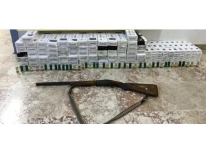 Ereğli polisinden operasyon: çok sayıda mermi, silah, kaçak sigara ve çay ele geçirildi