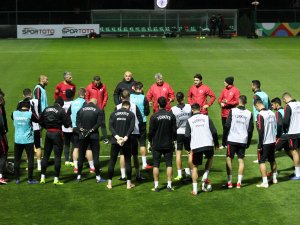 A Milli Futbol Takımı hazırlıklarını sürdürdü