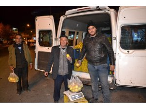 4 ton limon saatler içerisinde satıldı