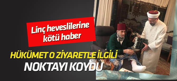 "Hasta ziyaretinin ideolojisi ve siyaseti olmaz"