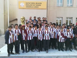 İlhan Palut ve Hamidou Maiga, öğrencilerle buluştu