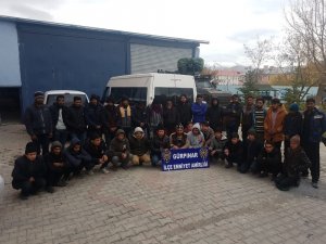 Van’da 34 yabancı uyruklu kaçak şahıs yakalandı