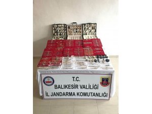 Jandarma’dan kaçak saat operasyonu