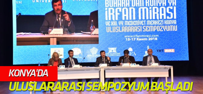 Konya'da Uluslararası Sempozyum Başladı