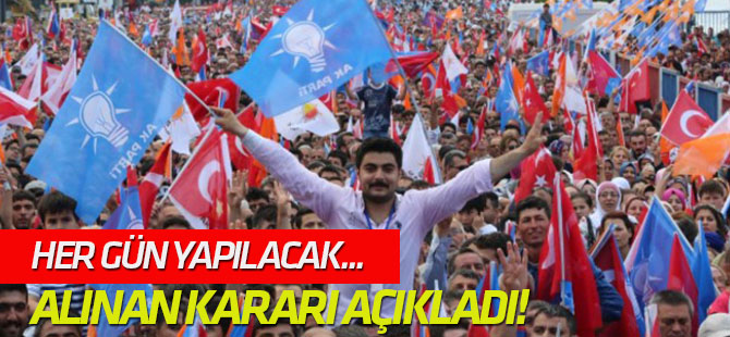 "Seçmen için ciddi sorun" deyip alınan kararı açıkladı!