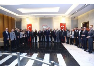 Kıbrıs Türk Ticaret Odasından ATO’ya ziyaret