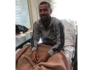 Akıma kapılarak 4’üncü kattan düşen işçiden sevindirici haber