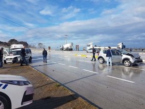 Akçakoca’da trafik kazası: 4 yaralı
