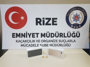 Rize’de kredi kartı dolandırıcılığı çetesi üyesi bir kişi yakalandı
