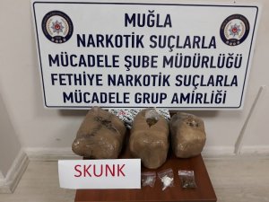 Fethiye’de uyuşturucu operasyonu: 2 gözalt