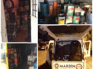 Mardin’de kaçakçılık operasyonu
