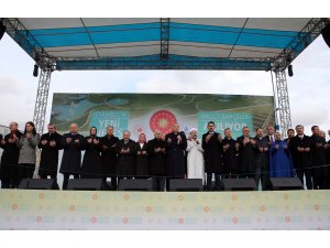 İstanbul'daki 5 millet bahçesinin açılış töreni