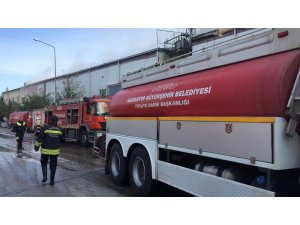 Gaziantep’teki fabrika yangını kontrol altına alındı