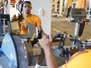 Galatasaray salonda kuvvet çalıştı