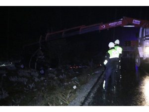 Denizli’de trafik kazası: 1 çocuk öldü, 5 yaralı