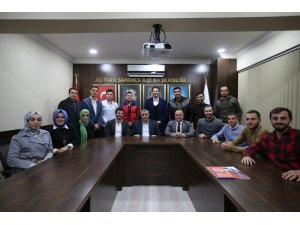 Toçoğlu, Sapanca İlçe Gençlik Kolları’nın misafiri oldu