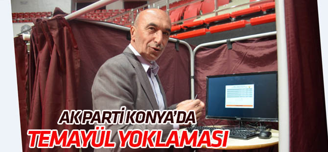 AK Parti'de temayül yoklaması
