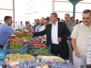Karatay'a 16 pazar yeri kazandırıldı