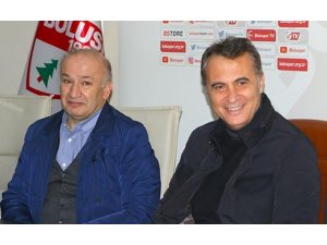 Fikret Orman, Boluspor’u ziyaret etti