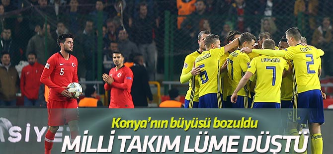 Milli Takım Küme düştü