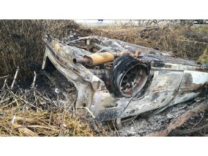 İzmir'de yanmış halde erkek cesedi bulundu