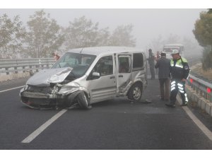 Elazığ’da sis etkili oldu