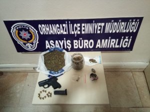 Orhangazi’de uyuşturucu baskını
