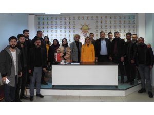 AK Parti Van Büyükşehir Belediye Başkan aday adayı Türkoğlu Ateş’in teşkilat ziyaretleri