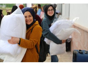 10 bin kişilik yurtta öğrenci alımına başlandı