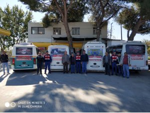 Aydın jandarması ‘Trafik Hayattır’  projesine devam ediyor
