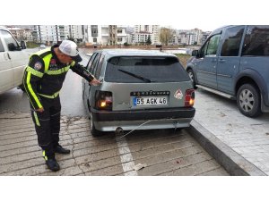Samsun’da zincirleme trafik kazası: 2 yaralı