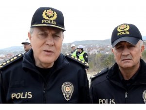 Bozüyük’te drone ile trafik denetimi yapıldı