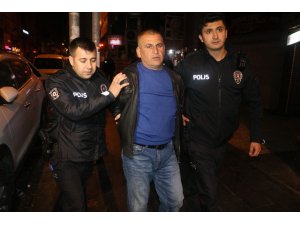 Asayiş uygulamasında direnen bir kişi polisi yaraladı