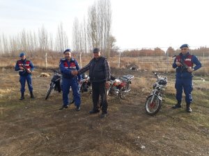 Yediemin deposundan motosiklet çalanlar yakalandı