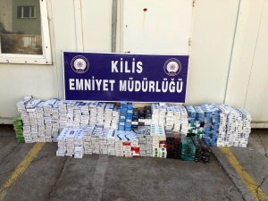 Kilis’te 13 bin 670 paket kaçak sigara ele geçirildi