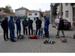 Damlama sulama malzemesi hırsızları tutuklandı