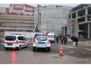 Bolu’da 5 katlı otoparkta yangın paniği