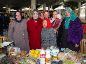 Toru, destek verdi, üretici kadınlar pazara indi
