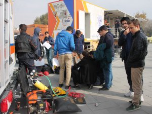 AFAD Deprem Simülasyon Tırı Konya'da