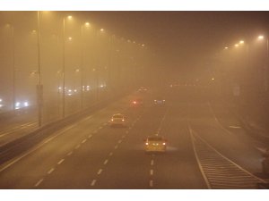 İstanbul’da yoğun sis etkili oluyor